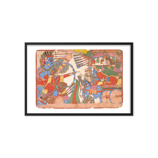 Illustration to the Mahabharata
