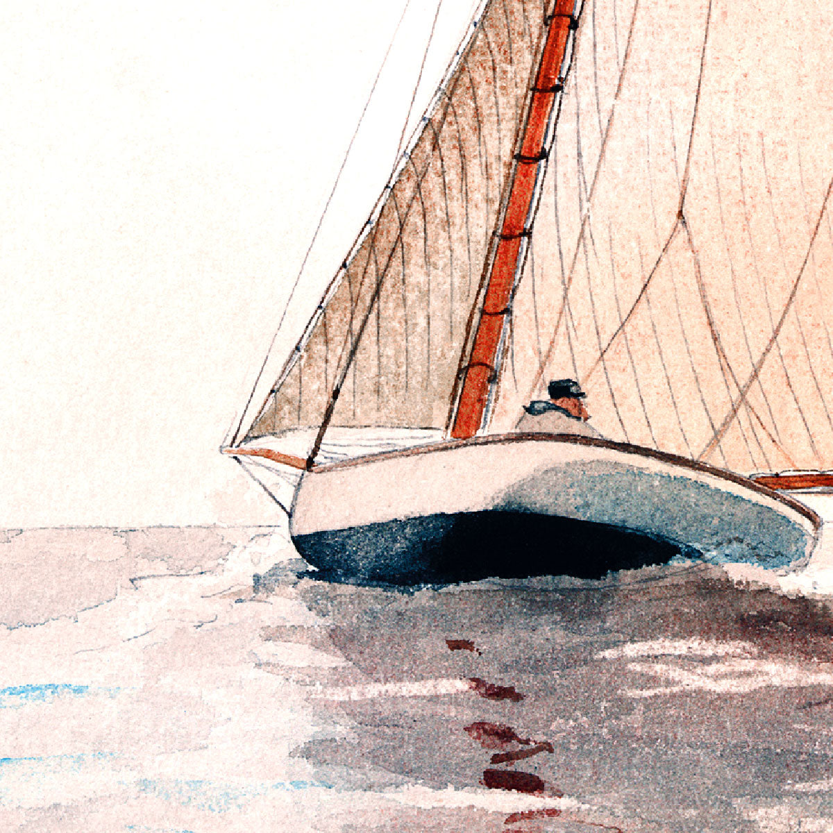 Sailing off Gloucester