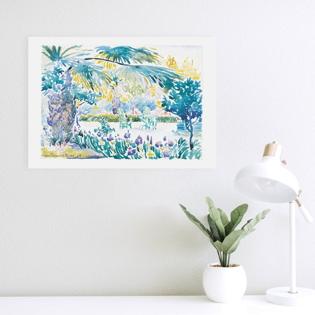 Garden of the Painter at Saint Clair
