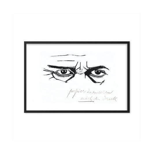 Self–portrait of the eyes